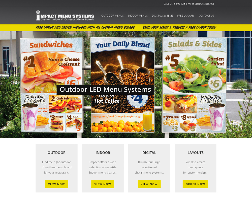 Impact Menu Systems