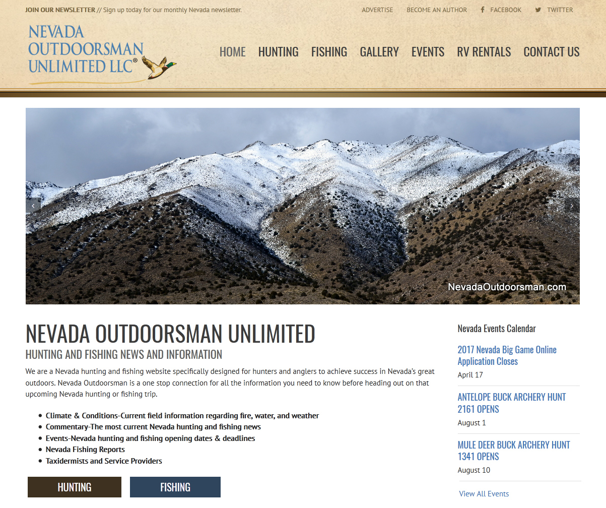 NEVADA OUTDOORSMAN UNLIMITED